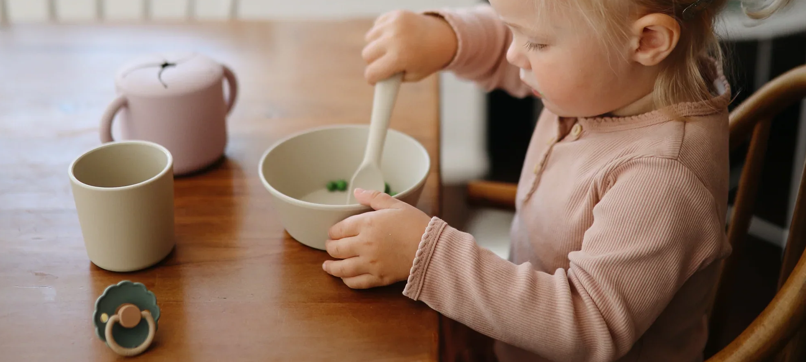 Creëer de ideale eetervaring voor je kleintje met ons bestek en servies