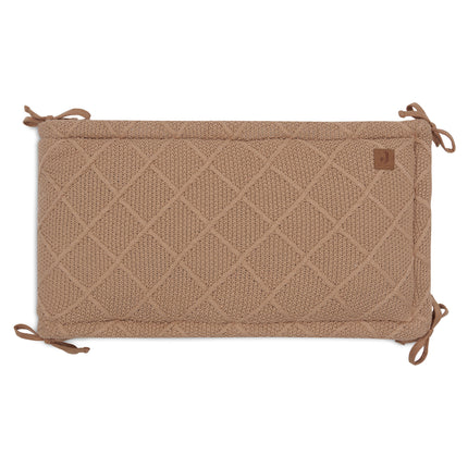 Jollein Box paraurti Check Knit Biscuit 180 X 30 cm