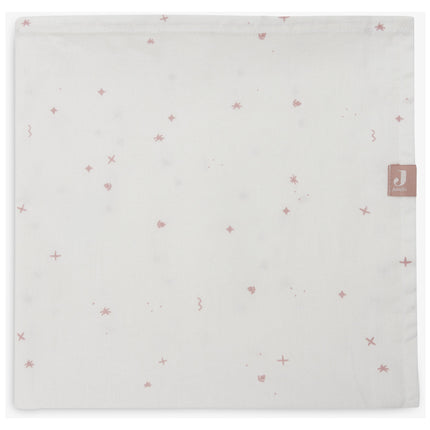 Jollein Lenzuolo per lettino Twinkling Wild Rose 120X150Cm