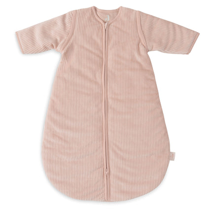 Jollein Sacco nanna per bambini con manica staccabile a costine rotonde Wild Rose