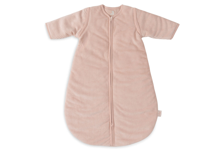 Jollein Sacco nanna per bambini con manica staccabile a costine rotonde Wild Rose