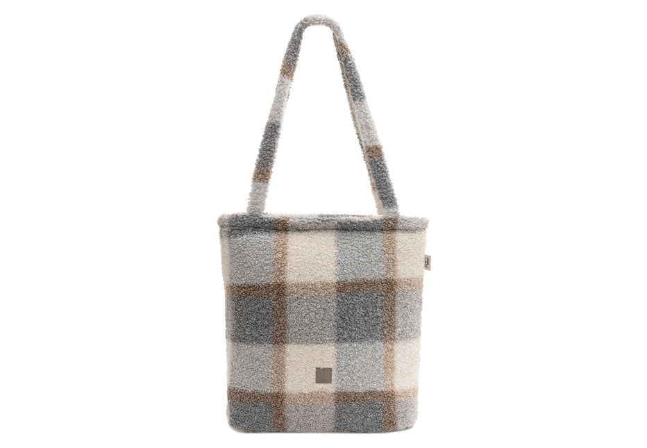 Borsa per pannolini Jollein Shopper Check Boucle