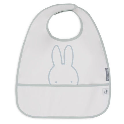 Bavaglino Jollein impermeabile Miffy Peekaboo verde mare 2 pezzi