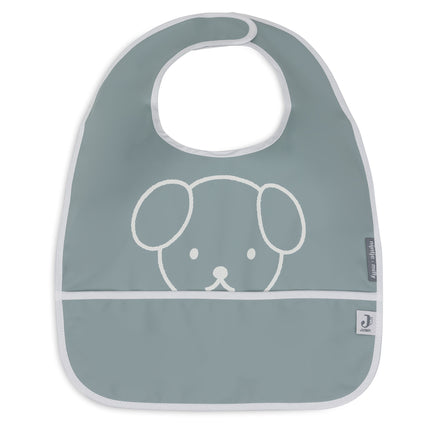 Bavaglino Jollein impermeabile Miffy Peekaboo verde mare 2 pezzi