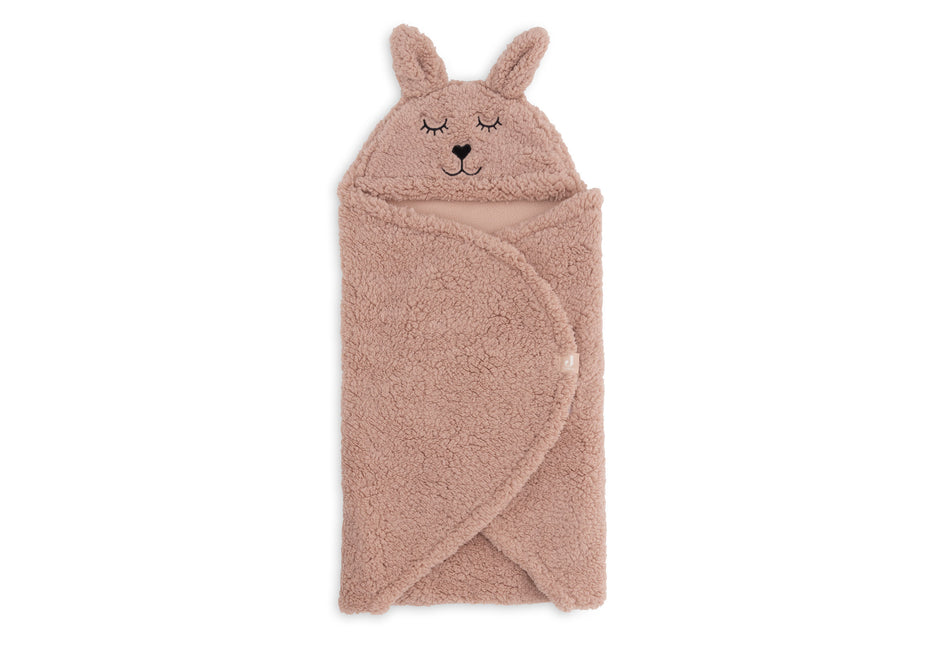 Coperta Jollein Baby Bunny Rosa Selvatica