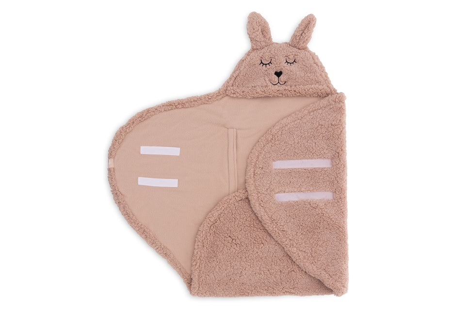 Coperta Jollein Baby Bunny Rosa Selvatica