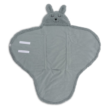 Coperta Jollein Baby Bunny Verde Mare