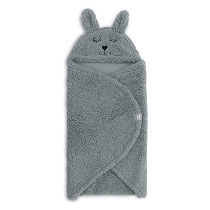 Coperta Jollein Baby Bunny Verde Mare