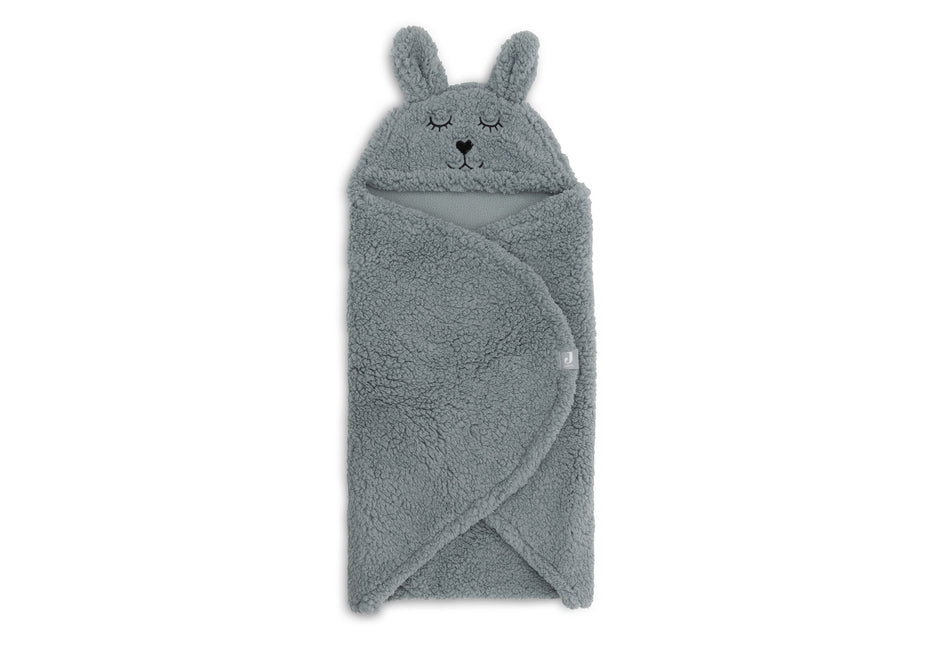 Coperta Jollein Baby Bunny Verde Mare