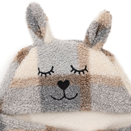 Coperta Jollein Baby Bunny Check Boucle