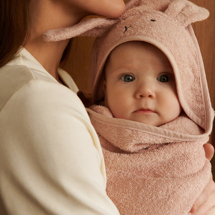 Liewood Asciugamano da bagno Baby Albert Rabbit Rose