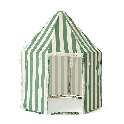 Tenda da gioco Concept per bambini, verde a strisce