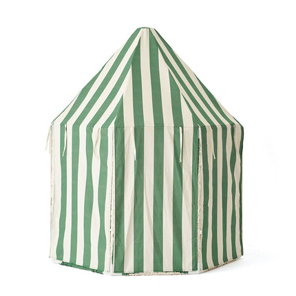 Tenda da gioco Concept per bambini, verde a strisce