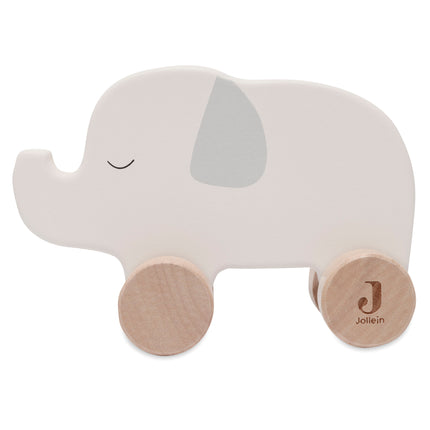 Elefante di legno su ruote Jollein Jungle Jambo