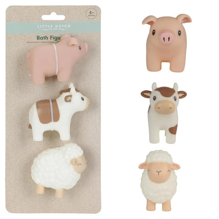 Set di figure da bagno Little Dutch Farm 3 pezzi