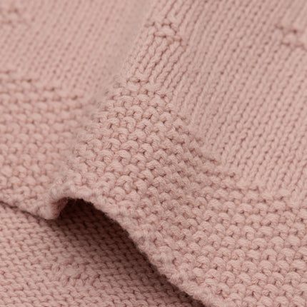 Jollein Coperta da letto a maglia leggera Wild Rose 100 X 150 cm