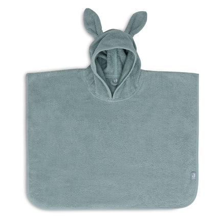 Poncho da bagno Jollein verde mare