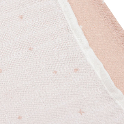 Jollein Panno idrofilo Twinkling Wild Rose 70 X 70 cm 3 pezzi