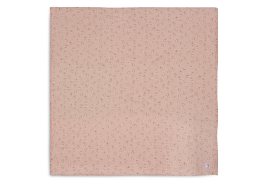 Jollein Panno Idrofilo Miffy Silhouettes Wild Rose 115 X 115 Cm 2 pezzi