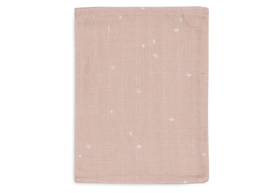 Jollein Asciugamano Twinkling Wild Rose 15 X 20 cm 3 pezzi