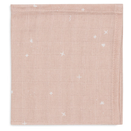 Jollein Panno per la bocca Twinkling Wild Rose 31 X 31 cm 3 pezzi