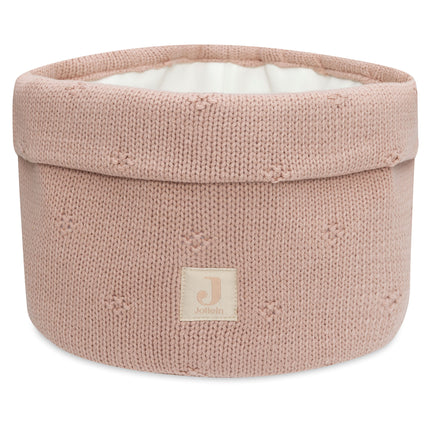 Jollein Commodity basket Cosy Knit Wild Rose