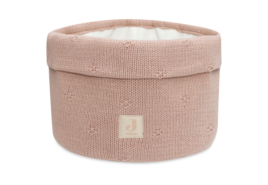 Jollein Commodity basket Cosy Knit Wild Rose