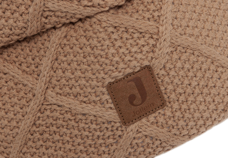 Jollein Commodity basket Check Knit Biscuit