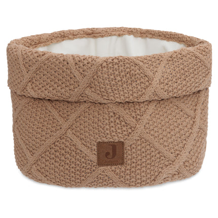 Jollein Commodity basket Check Knit Biscuit