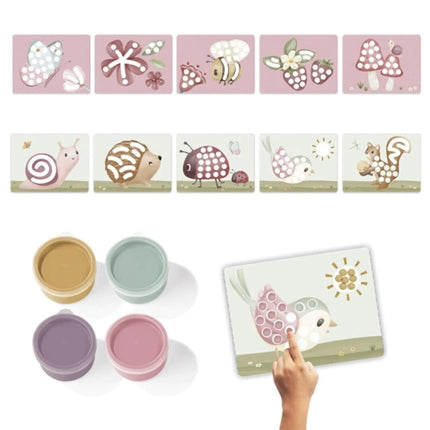 Little Dutch Finger Paint Set Giardino delle Fate