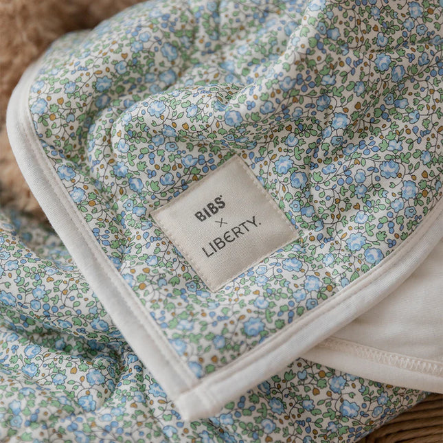 Coperta per bambini BIBS Liberty Eloise Avorio