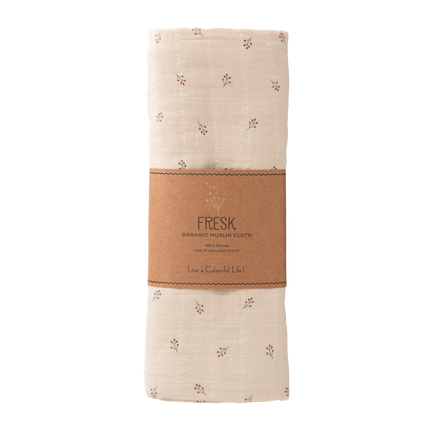 Fresk Swaddle 120x120 cm Frutti di bosco