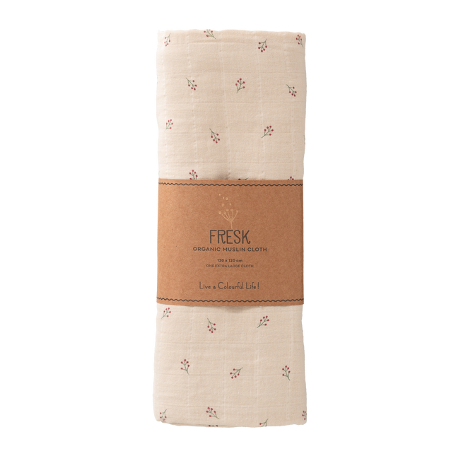 Fresk Swaddle 120x120 cm Frutti di bosco