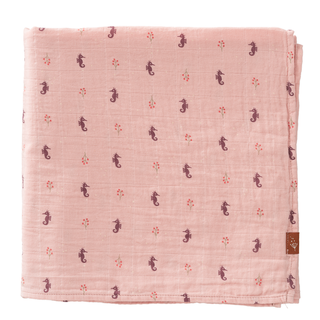 Fresk Swaddle 120x120 cm Cavalluccio marino