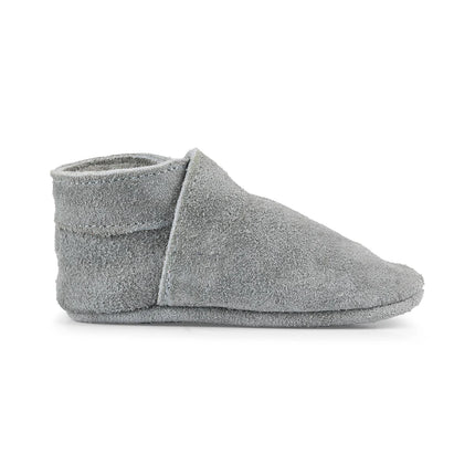 Baby Dutch Babyshoes Uni Grigio camoscio