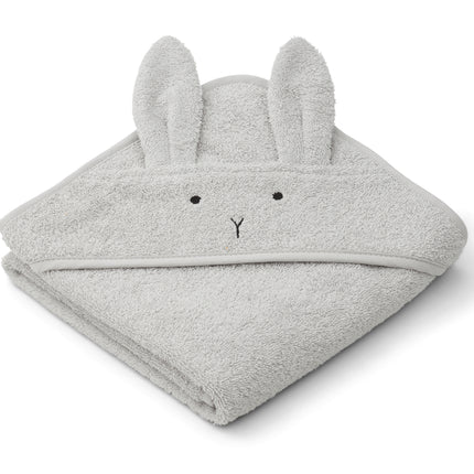 Liewood Asciugamano da bagno Baby Albert Rabbit Dumbo Grigio