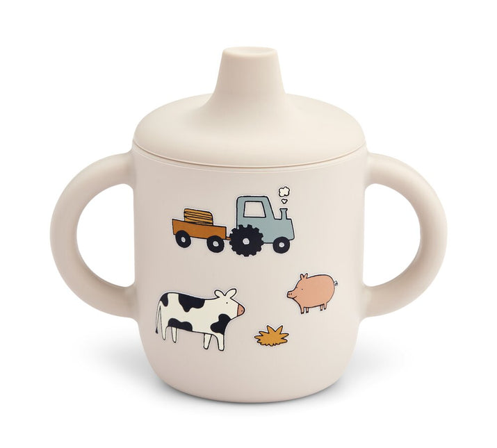 Tazza per bere Liewood Neil Sippy Cup Farm/Sandy