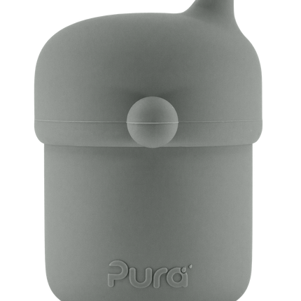 Pura my-my™ tazza con beccuccio in silicone da 150 ml - Grigio