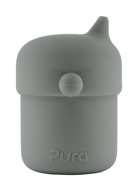 Pura my-my™ silicone tuitbeker 150 ml - Grijs