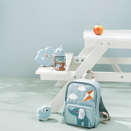 Done by Deer Set stoviglie per bambini Playgrond Blu 3 pezzi