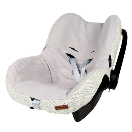 Baby's Only Autostoelhoes Classic 0+ Wol Wit - Baby's Only - Babywinkel - 8719075022153