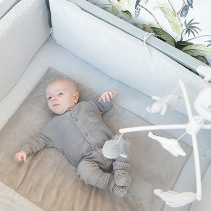 Baby's Only Boxkleed Classic Khaki 80x100cm - Baby's Only - Babywinkel - 8719497044658