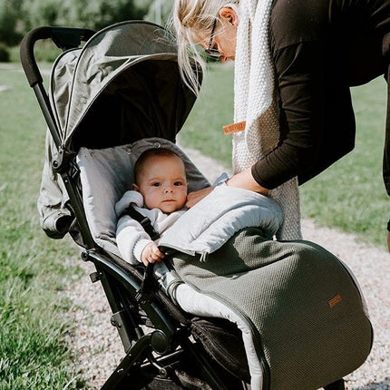 Baby's Only Voetenzak Buggy Classic Stone Red - Baby's Only - Babywinkel - 8720088339770