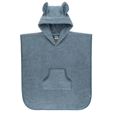 BIBS Badcape Baby Poncho Kangaroo Petrol - BIBS - Babywinkel - 5713795242214