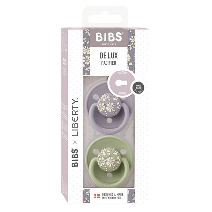 BIBS Tettarella Liberty De Lux Salvia 2 pezzi