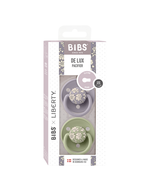 BIBS Tettarella Liberty De Lux Salvia 2 pezzi