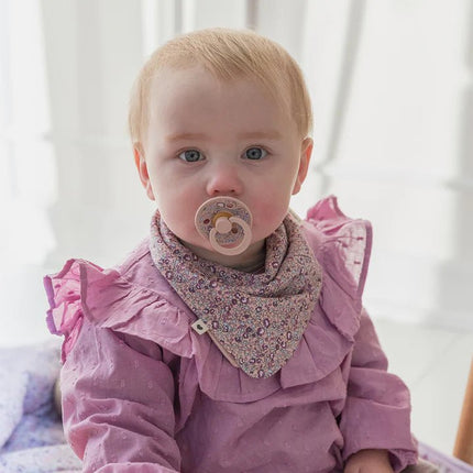 BIBS Slabbetje Bandana Liberty Chamomile Lawn Violet Sky - BIBS - Babywinkel - 5713795243334