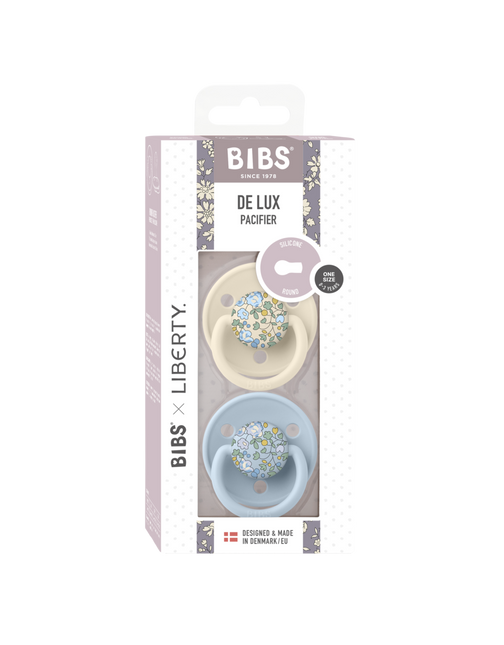 BIBS Speen Liberty De Lux Baby Blue 2St - BIBS - Babywinkel - 5713795243204