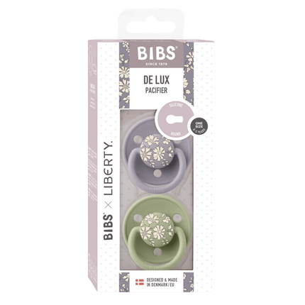 BIBS Speen Liberty De Lux Sage 2St - BIBS - Babywinkel - 5713795243198