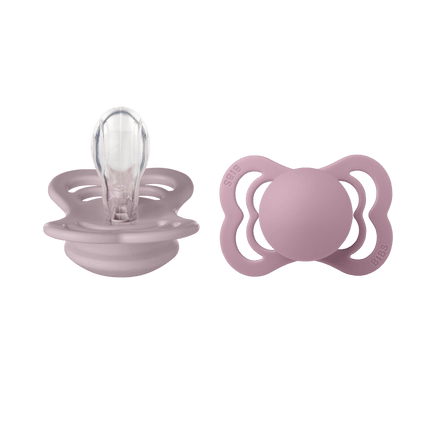 BIBS Speen Maat 1 Latex Dusky Lilac/Heather 2St - BIBS - Babywinkel - 5713795198023